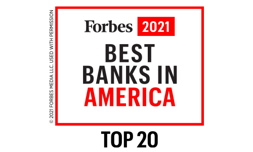 Cathay General Bancorp ranks in Top 20 on Forbes Best Banks in America 2021 list