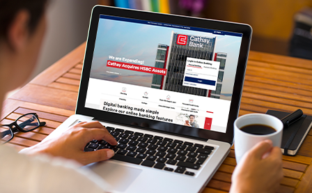 A desktop screen showing the homepage of the National Graphic Islamic Bank website.